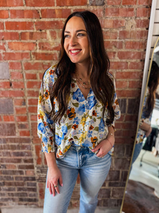 Calypso Floral Top