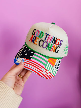 Good Things Are Coming Trucker Hat