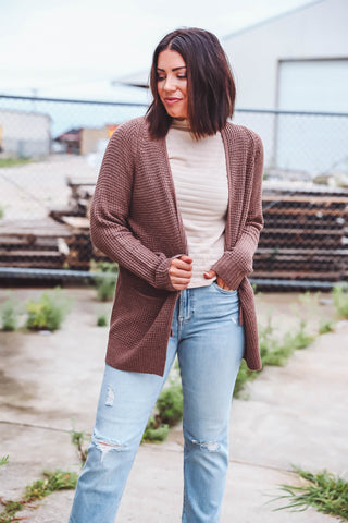 Ember Cardigan-Mocha