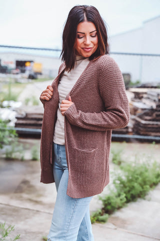 Ember Cardigan-Mocha