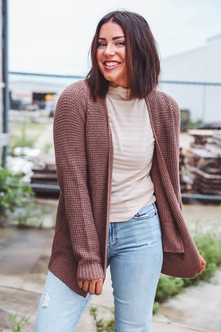 Ember Cardigan-Mocha