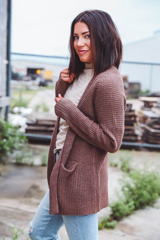 Ember Cardigan-Mocha