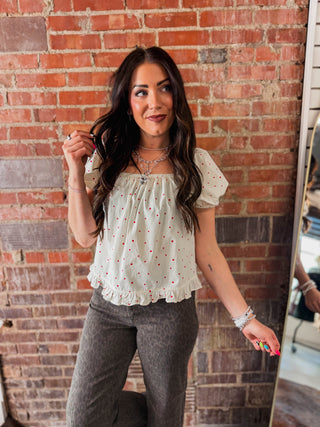 Little Love Polka Dot Top