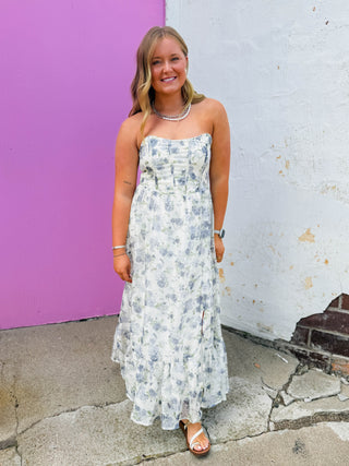 Capri Floral Midi Dress