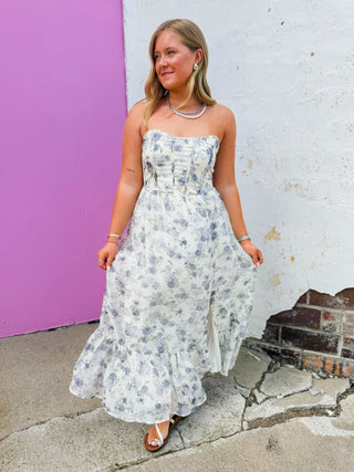 Capri Floral Midi Dress