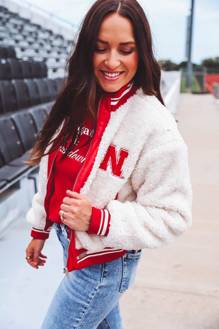 Nebraska Shipley Sherpa Jacket