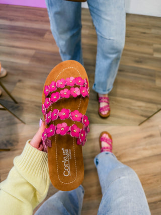 Garden Party Sandal-Pink
