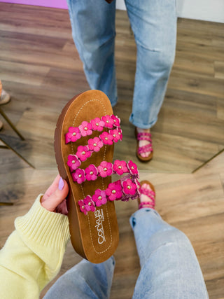 Garden Party Sandal-Pink