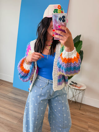 Happy Mix Cardigan