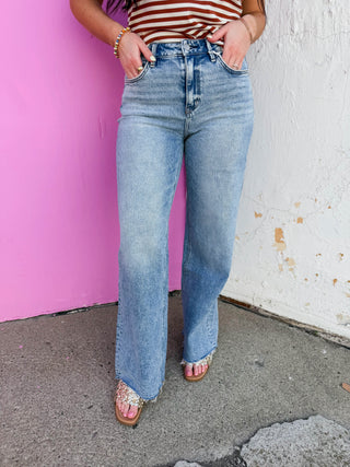 Millie High Rise Wide Leg Jeans