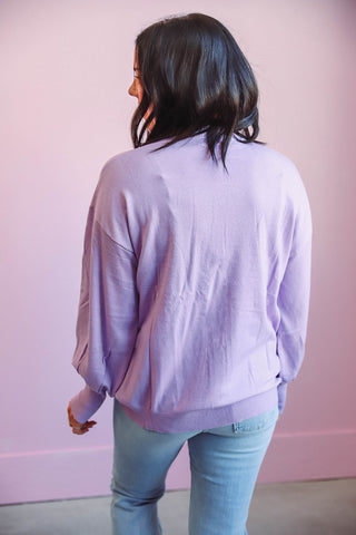 Rylin Sweater-Lavender