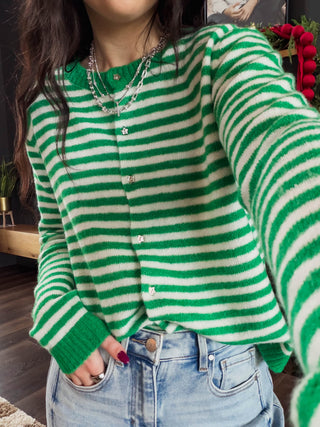 Scout Striped Cardigan