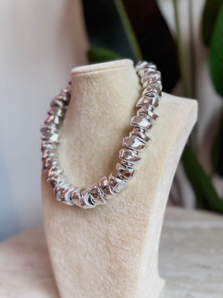 Liquid Silver Necklace