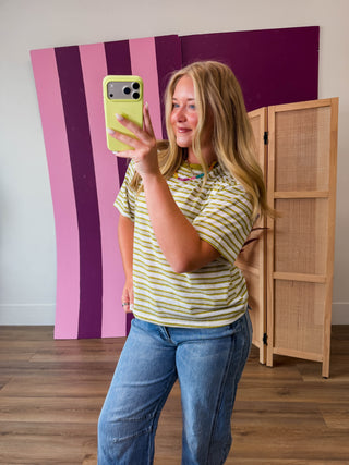 Maddox Striped Tee