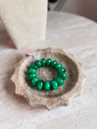 Sugar Beads Necklace & Bracelet Set-Green
