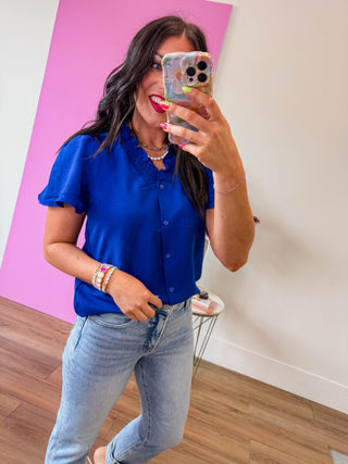 Katy Top-Royal Blue