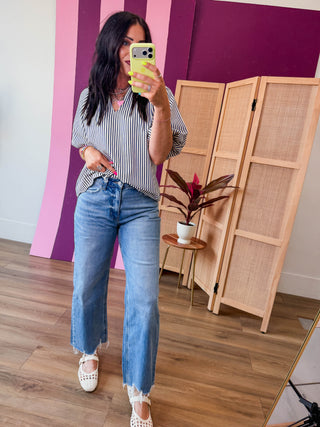 Jory Striped Top