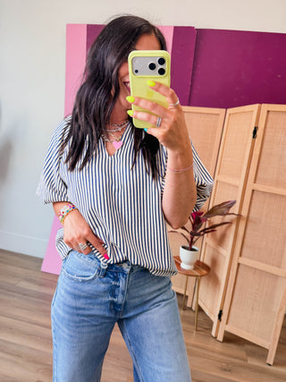 Jory Striped Top