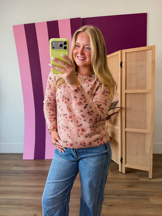 Rosalie Floral Sweater