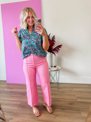 Trendsetter Pants-Light Pink