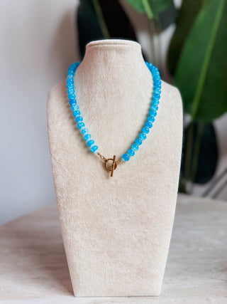 Candy Beads Necklace-Blue