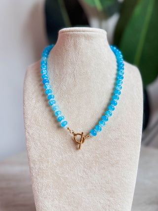 Candy Beads Necklace-Blue