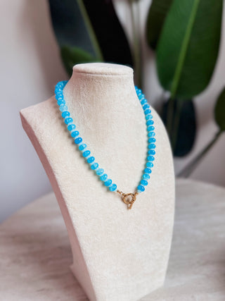 Candy Beads Necklace-Blue