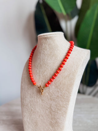 Candy Beads Necklace-Orange
