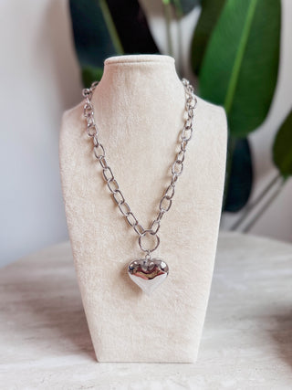 Heartbreaker Silver Chain
