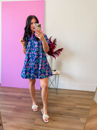 Rhea Floral Mini Dress