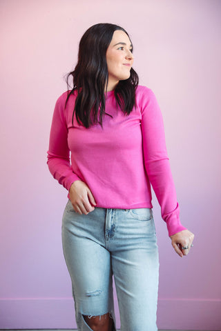 Kora Sweater-Pink