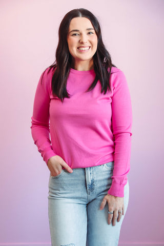 Kora Sweater-Pink