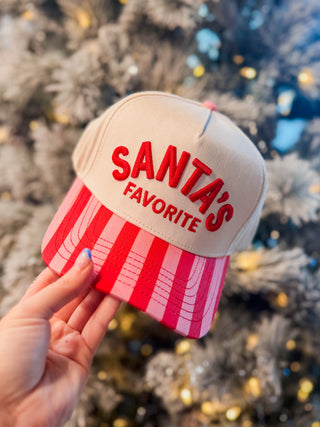 Santa's Favorite Trucker Hat