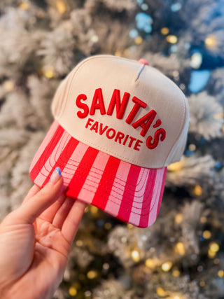 Santa's Favorite Trucker Hat