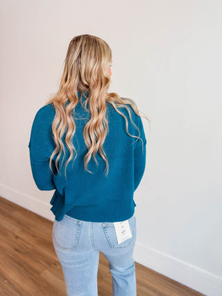 Naomi Sweater-Ocean Teal