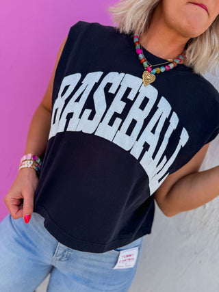 Baseball Muscle Tee