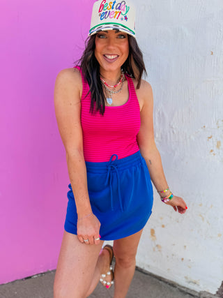Daily Drift Scuba Skort-Royal Blue