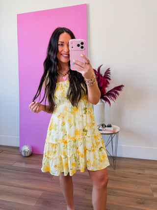 Willa Floral Mini Dress