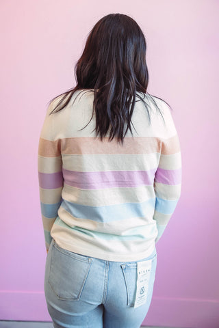 Tracy Color Block Sweater