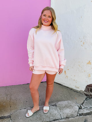 Winnie Shorts-Ballet Pink
