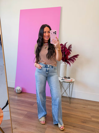 Millie High Rise Wide Leg Jeans