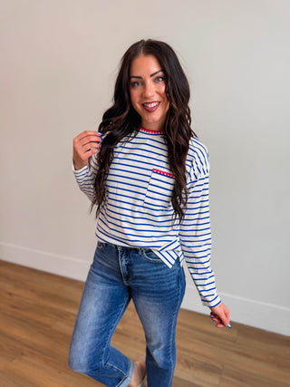 Cara Striped Top