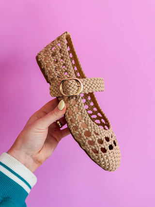 Corky's Mixed Feelings Flats-Caramel