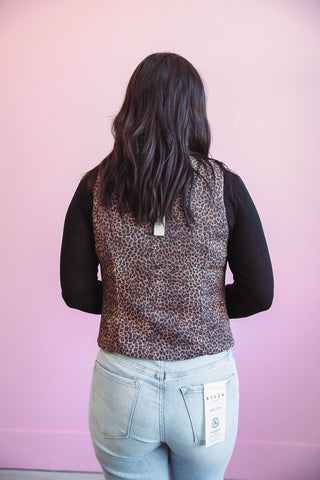 Darrian Leopard Vest