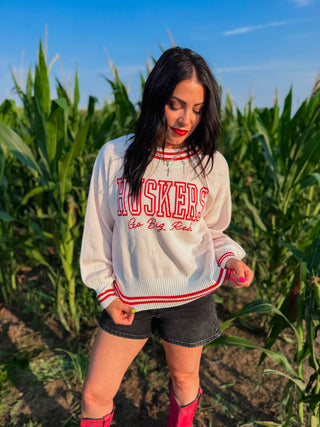 Nebraska Queen Oversized Sweater