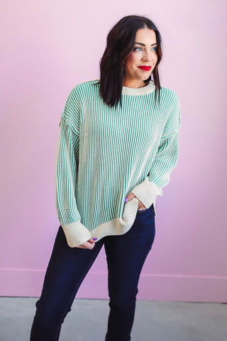 Rylee Sweater-Kelly Green