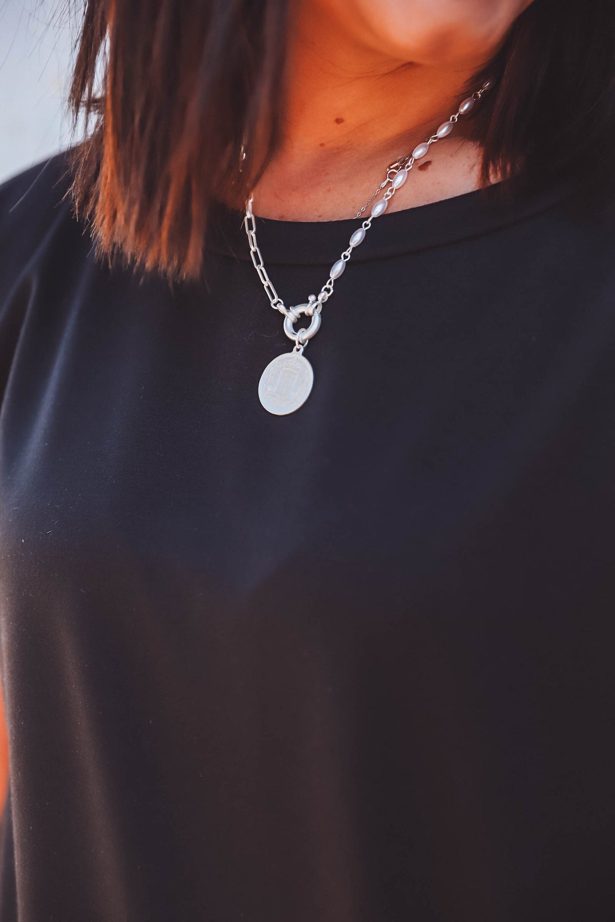 Kimberly Necklace-Silver