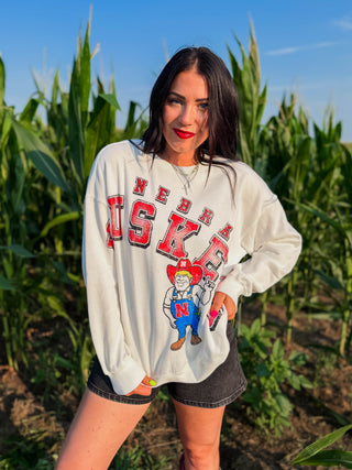 Nebraska Bryant Bend Crewneck