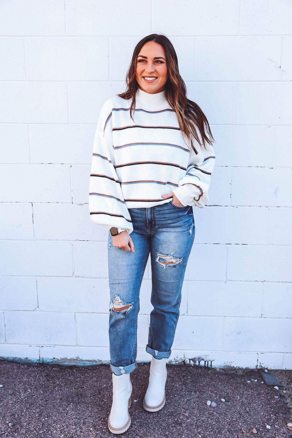Alexis Striped Sweater