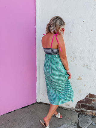 Mixed Muse Midi Dress
